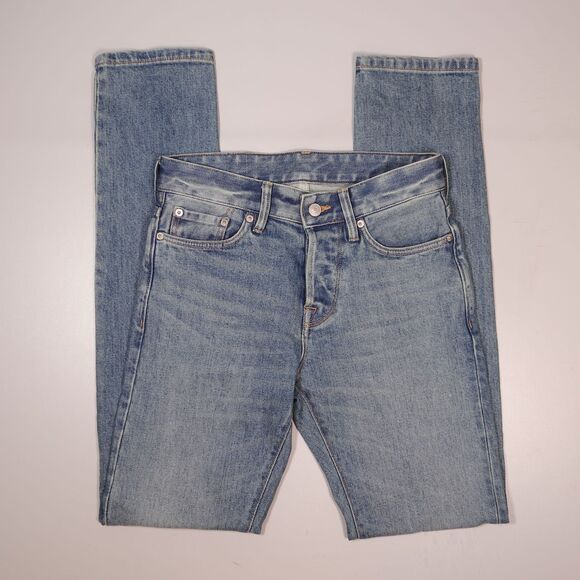 Buck Mason Other - Buck Mason Maverick Slim Jeans Mens 28x34 Double Dipped 14oz Denim Button Fly